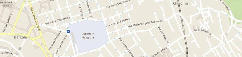 Mappa della impresa ottica vikj a TRIESTE