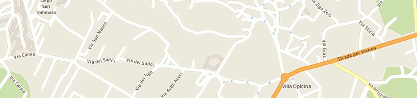 Mappa della impresa comitato amministrazione separata dei beni civici della frazione op a TRIESTE
