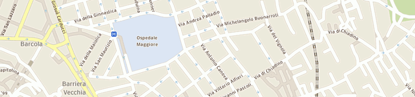 Mappa della impresa segulja alessio a TRIESTE