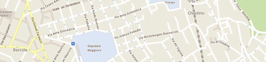 Mappa della impresa janesch giorgio a TRIESTE
