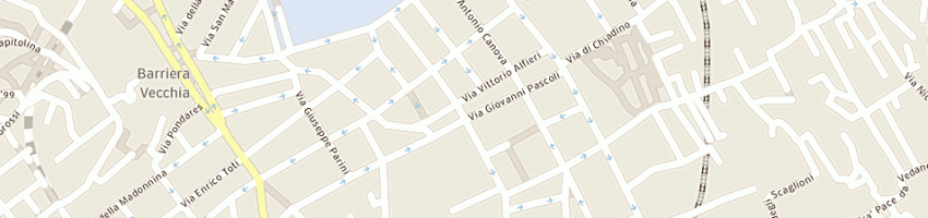 Mappa della impresa perchini silvana a TRIESTE
