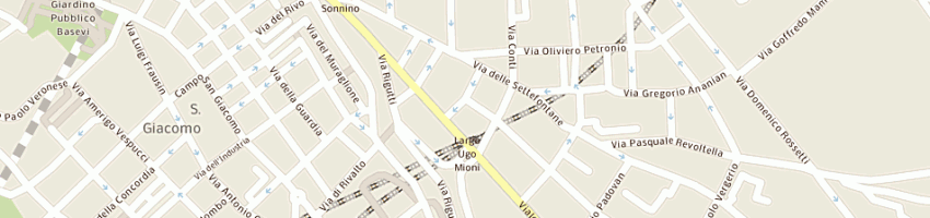 Mappa della impresa centro studi paolo fonda a TRIESTE