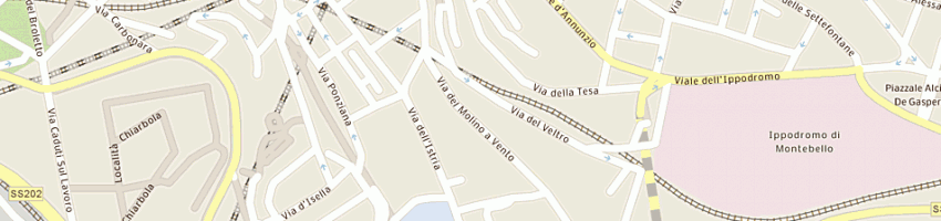 Mappa della impresa sogni d'oro snc a TRIESTE