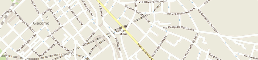 Mappa della impresa pasticceria mignon a TRIESTE