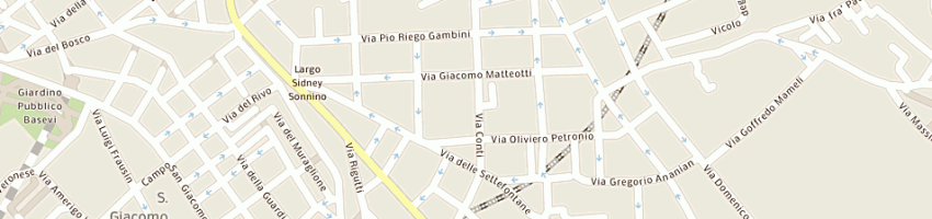 Mappa della impresa viola (srl) a TRIESTE