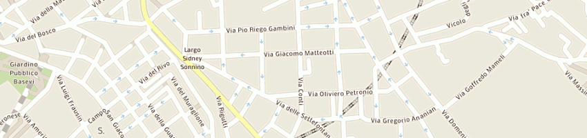 Mappa della impresa bevilacqua mario a TRIESTE