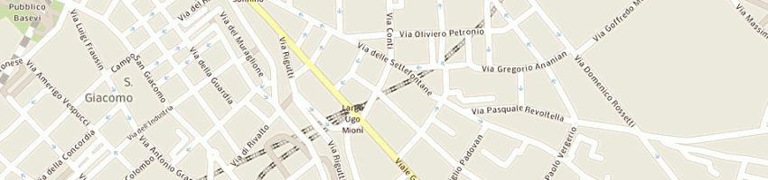 Mappa della impresa pollastri massimo a TRIESTE