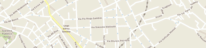 Mappa della impresa sos car (srl) a TRIESTE