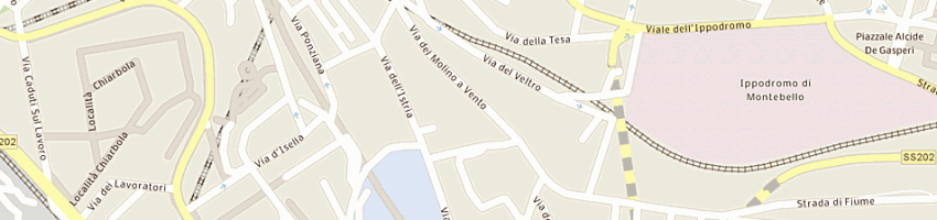 Mappa della impresa due erre srl a TRIESTE