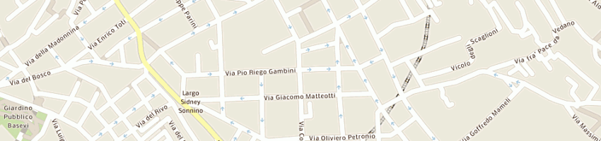 Mappa della impresa fornirad elettronica a TRIESTE