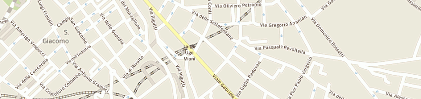 Mappa della impresa vitrani giampaolo a TRIESTE