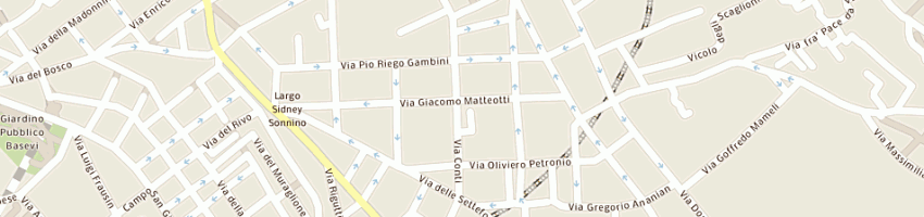 Mappa della impresa mezzena carlo a TRIESTE