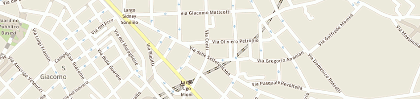 Mappa della impresa cati a TRIESTE