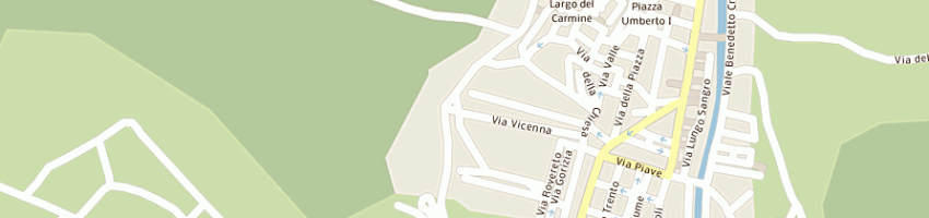 Mappa della impresa hotel lo scoiattolo a PESCASSEROLI