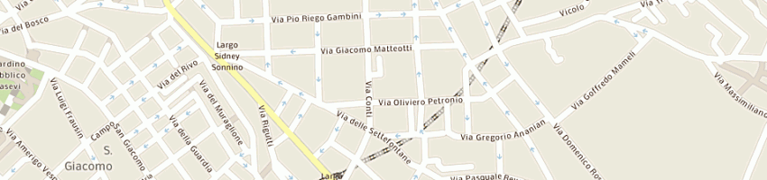 Mappa della impresa gridelli giorgio a TRIESTE