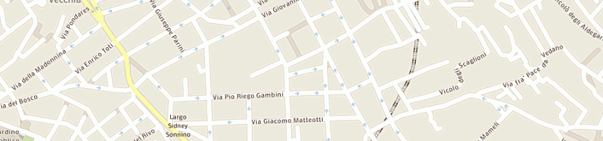 Mappa della impresa f virginio e a giorgi a TRIESTE