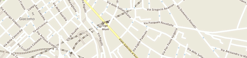 Mappa della impresa autoscuola virgilio a TRIESTE