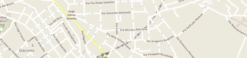 Mappa della impresa odonto tecno plus a TRIESTE