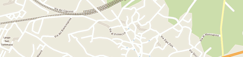 Mappa della impresa al brigantino di monica prosperi e c sas a TRIESTE