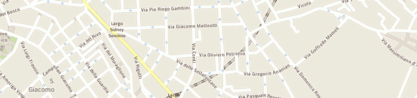 Mappa della impresa autofficina carli ervino a TRIESTE