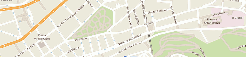 Mappa della impresa giovanni manoukian a TRIESTE