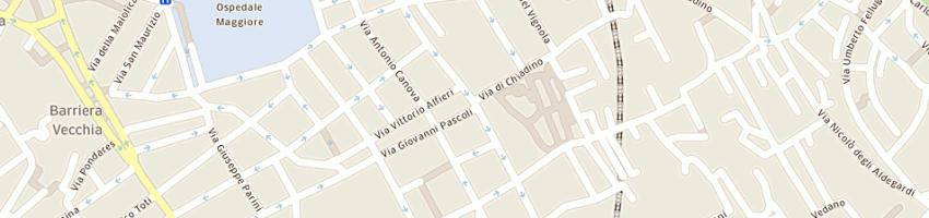 Mappa della impresa albergo julia - spangher - sdf a TRIESTE
