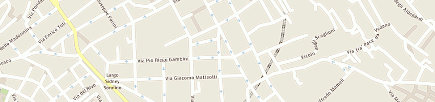 Mappa della impresa piselli lucio a TRIESTE