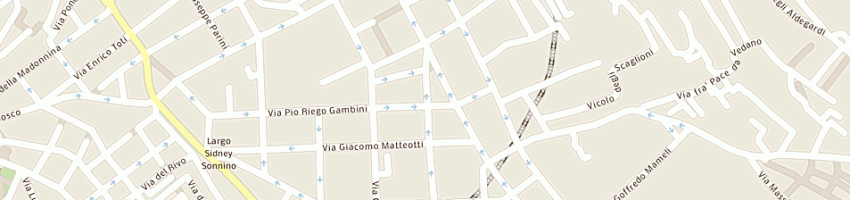 Mappa della impresa salone tiziana a TRIESTE
