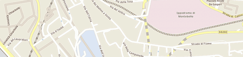 Mappa della impresa bar mauri di bonivento barbara a TRIESTE