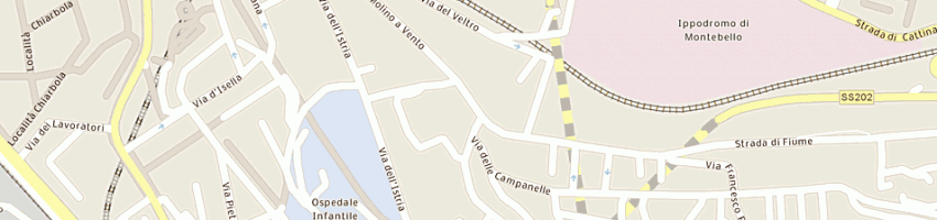 Mappa della impresa universita' degli studi a TRIESTE
