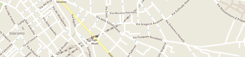Mappa della impresa pulitura a secco paola a TRIESTE