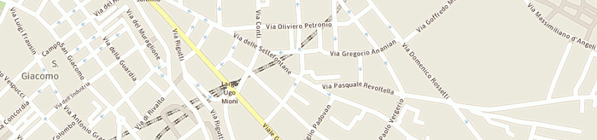 Mappa della impresa autotrasporti amedeo paludetto e figlio snc a TRIESTE