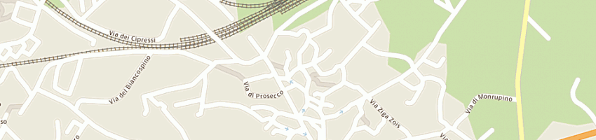 Mappa della impresa mars di guerrino roveredo e c - societa' in accomandita semplice a TRIESTE