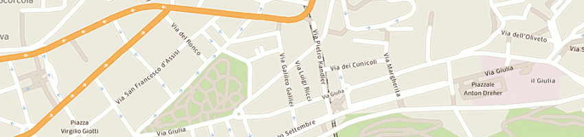 Mappa della impresa alimentari guido lapel a TRIESTE