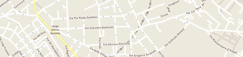Mappa della impresa pesaro giorgio a TRIESTE