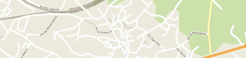 Mappa della impresa centro brdina - sezione pds a TRIESTE