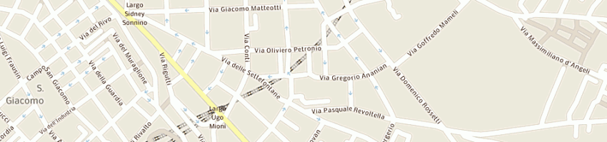 Mappa della impresa scuole pubbliche scuole dell'infanzia comunali a TRIESTE