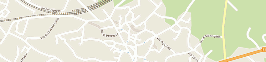Mappa della impresa espurgo pozzi di kresevic robert a TRIESTE