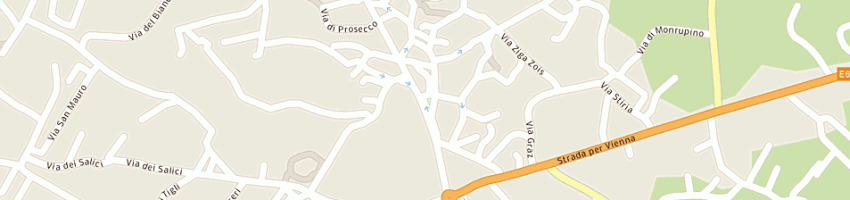 Mappa della impresa bar piccolo a TRIESTE