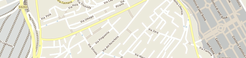 Mappa della impresa andolsek paolo a TRIESTE