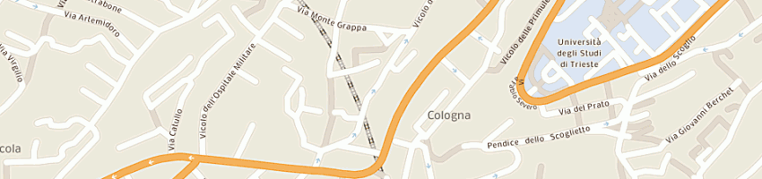Mappa della impresa kelys srl a TRIESTE