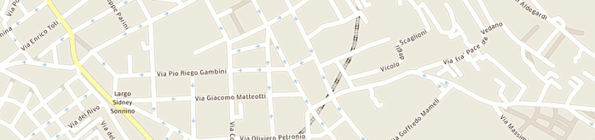 Mappa della impresa my way gsa srl a TRIESTE
