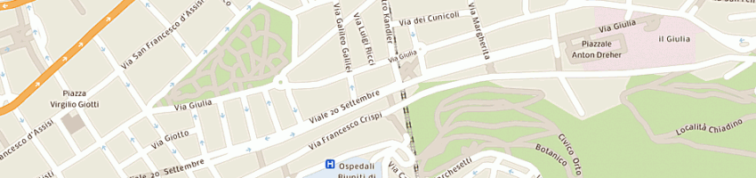 Mappa della impresa organizzazione congressi trieste a TRIESTE