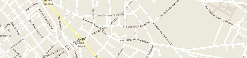 Mappa della impresa chiesa cattolica parrocchiale svincenzo de' paoli a TRIESTE