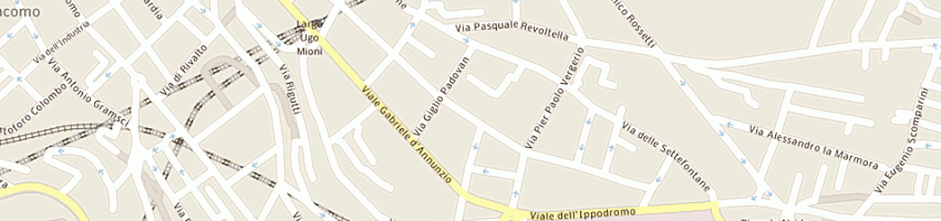 Mappa della impresa castelpietra livio a TRIESTE