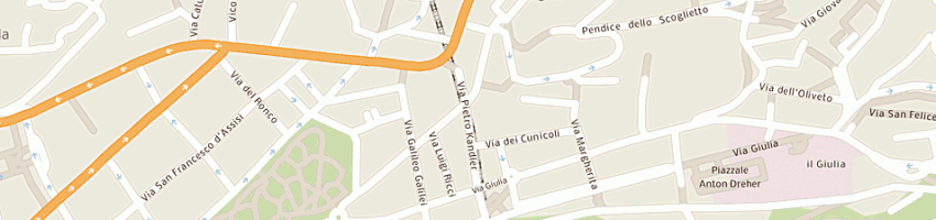 Mappa della impresa rebula diego a TRIESTE