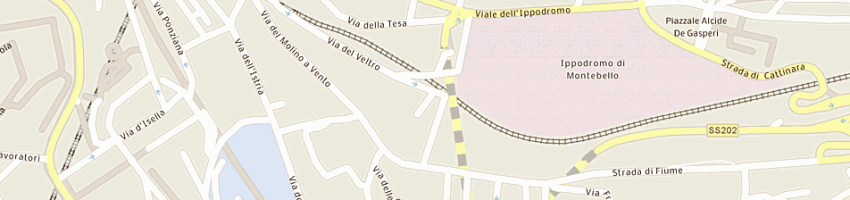 Mappa della impresa cest a TRIESTE