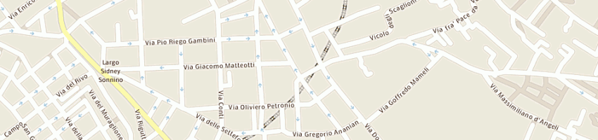Mappa della impresa tositti gianfranco a TRIESTE