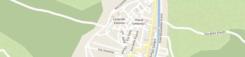 Mappa della impresa piramidi' srl a PESCASSEROLI