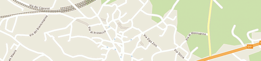 Mappa della impresa poste italiane spa a TRIESTE